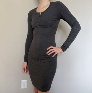 Grey Bodycon Dress